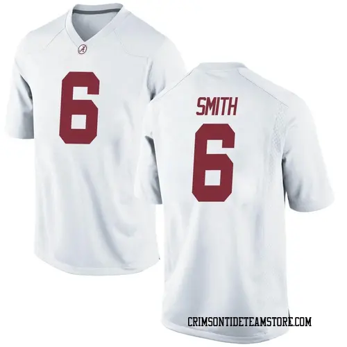 Mens Nike Devonta Smith Alabama Crimson Tide Replica White