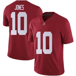 Men's Nike Mac Jones Alabama Crimson Tide Limited Crimson Football College Jersey