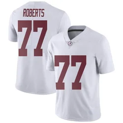 Youth Jaeden Roberts Alabama Crimson Tide Limited White Football College Jersey